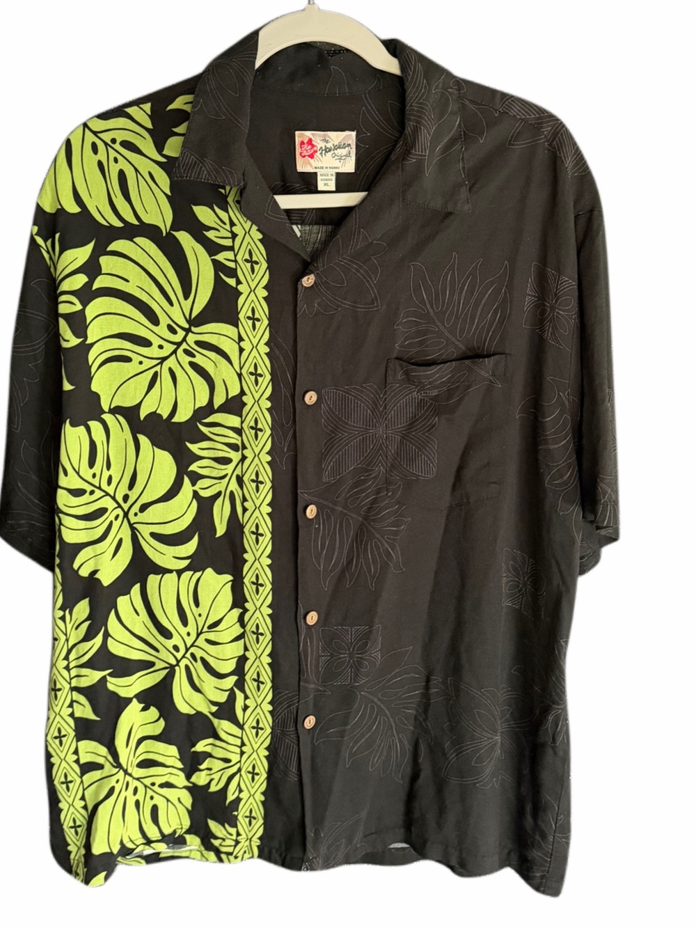 Hilo Hattie The Hawaiian Original Men’s XL 100% Rayon Hawaiian Shirt Made Hawaii